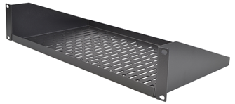 19” Vented Rack Shelf Tray Flight Case Mountable - Choice of Size